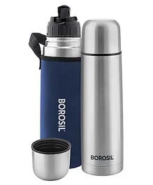 Borosil Hydra Thermo Stainless Steel Vacuum Insulated Flask Water Bottle- 500 ml