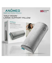 Anomeo Half Moon Large Support Pillow - Grey