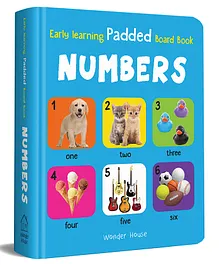 Early Learning Padded Book of Numbers - English