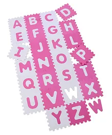 Sunta Anti Bacterial Alphabets Puzzle Mat Pink - 26 pieces