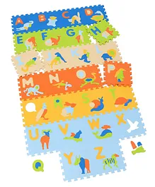 Sunta Alphabet & Animal Printed Playmat Multicolour - 26 Pieces