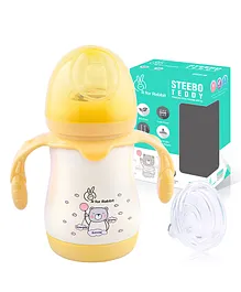 R for Rabbit Steebo Teddy Spout Cup Yellow - 210 ml