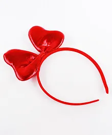 Aabacus Big Bow Detailing Christmas Hair Band - Red