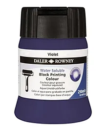 Daler Rowney Water Soluble Block Printing Colour Violet - 250 ml