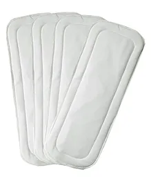 Domenico 5 Layer Insert Pads Pack of 4 - White