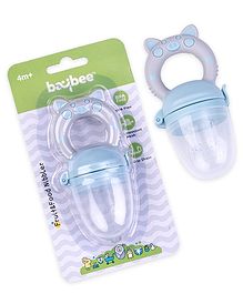 BAYBEE Premium Baby Food & Fruit Nibbler - Blue