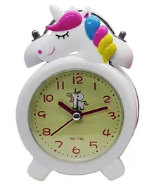 Wishkey Unicorn Table Alarm Clock (Colour May Vary)