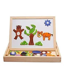 WISHKEY Double Sided Magnetic Puzzle - Multicolor 