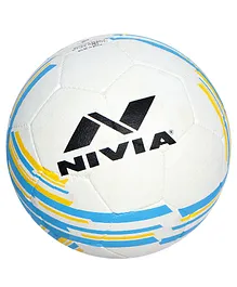 NIVIA Argentina Football Size 5 - White Blue Yellow