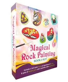 Magical Rock Painting Book & Kit - English