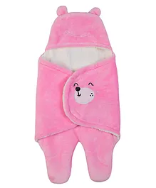 Babyzone Soft Fabric Winter Wear Blankets - Pink