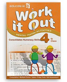 Work It Out Mental Maths Activity Book For Class 4 - English