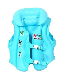 EZ Life Inflatable Body Vest Float For Swimming Medium - Blue