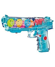 Fiddlys The Flyer's Bay Transparent Gun With Music And 3D Lights - Multicolor