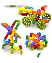 EYESIGN Building Pipe Blocks Multicolor - 185 Pieces