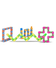Kipa Snap It Linking Toy Multicolor - 24 Pieces