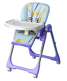 StarAndDaisy High Chair with Adjustable Height and Seat - Blue