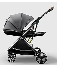 StarAndDaisy Coballe Smart Folding Travel Luxury Stroller - Grey