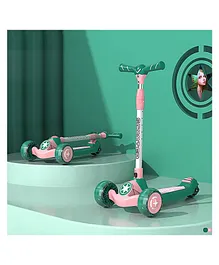StarAndDaisy Glider Toddler Scooter with Wide Deck - Pink