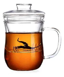 EZ Life Tea Infuser Glass - Transparent