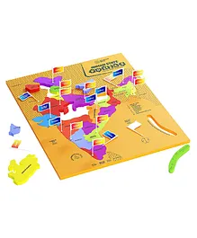 Spartan Kids India With Capitals Map Puzzle Multi Color - 24 pieces