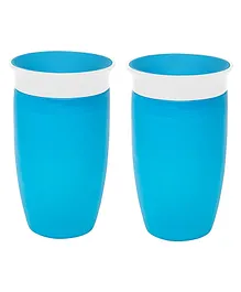 Munchkin Miracle 360 Degree Sippy Cup Pack of 2 Blue - 296 ml