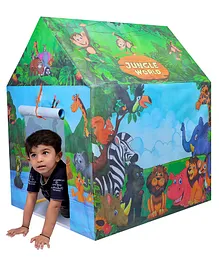OPINA Foldable Water Resistant Play Tent House - Multicolour