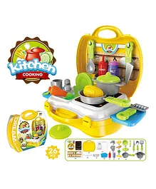 OPINA Kitchen Cooking Set Play Toy - Multicolor