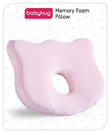 Babyhug Memory Foam Pillow - Pink