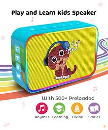 FirstCry PlayBees Play & Learn Kids Speaker with Preloaded Rhymes, Stories and Songs