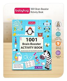  Babyhug 1001 Brain Booster Activity Book - English