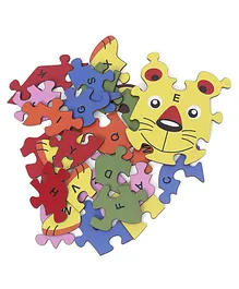 House of kids A to Z Lion Puzzle- Multicolor