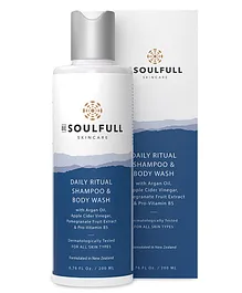 Be Soulfull Daily Ritual 2 In 1 Shampoo & Body Wash - 200ml