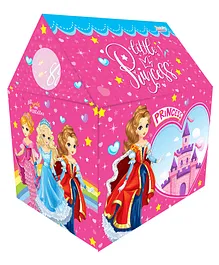 Krocie Toys Tent House With LED Lights & Little Princess Print - Pink