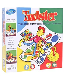 Hasbro Twister Party Game For Family and Kids- Multicolor