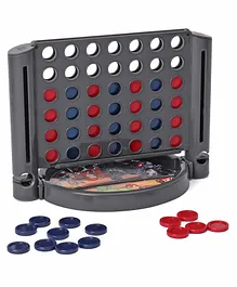 Hasbro Grab and Go Connect Game- Red & Grey  
