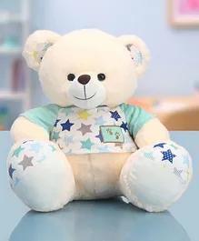 Babyhug Teddy Bear With Tshirt Soft Toy - Height 40 cm