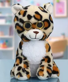 Babyhug Baby Cheetah Soft Toy Beige & White - Height 20 cm