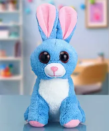 Babyhug Bunny Soft Toy Blue - Height 20 cm