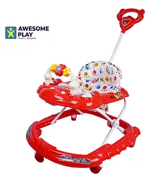Awesome Play Kids Musical Walker - Red