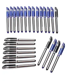 Linc Maxwell 2 Ball Pens Jar Pack of 25 - Blue and Black Ink 