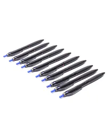 LINC Pentonic 0.7 mm Ball Point Pen Pack of 10 - Blue Ink