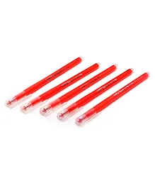 LINC Ocean Classic Gel Pen Pack of 5 - Red