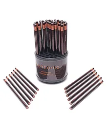 LINC Pentonic Extra Dark Premium Graphite Pencil Jar Pack of 50 - Black