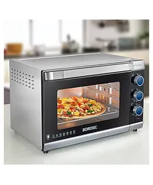 Borosil Prima 48 L Oven Toaster & Grill - Silver