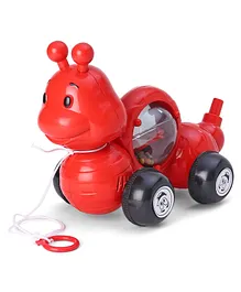 Toyzone Ant Pull Along Toy - Red