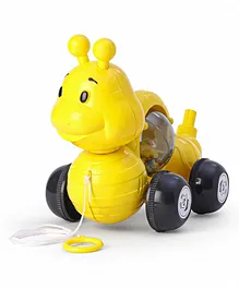 Toyzone Bee Pull Along Toy - Yellow