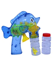 Toyzone Fish Bubble Gun- Blue
