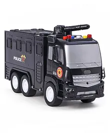 Toyzone Battery Operated Police Patrol Truck Toy- Black