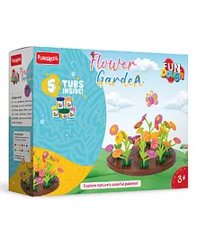 Fun Dough Flower Garden Kit - Multicolor